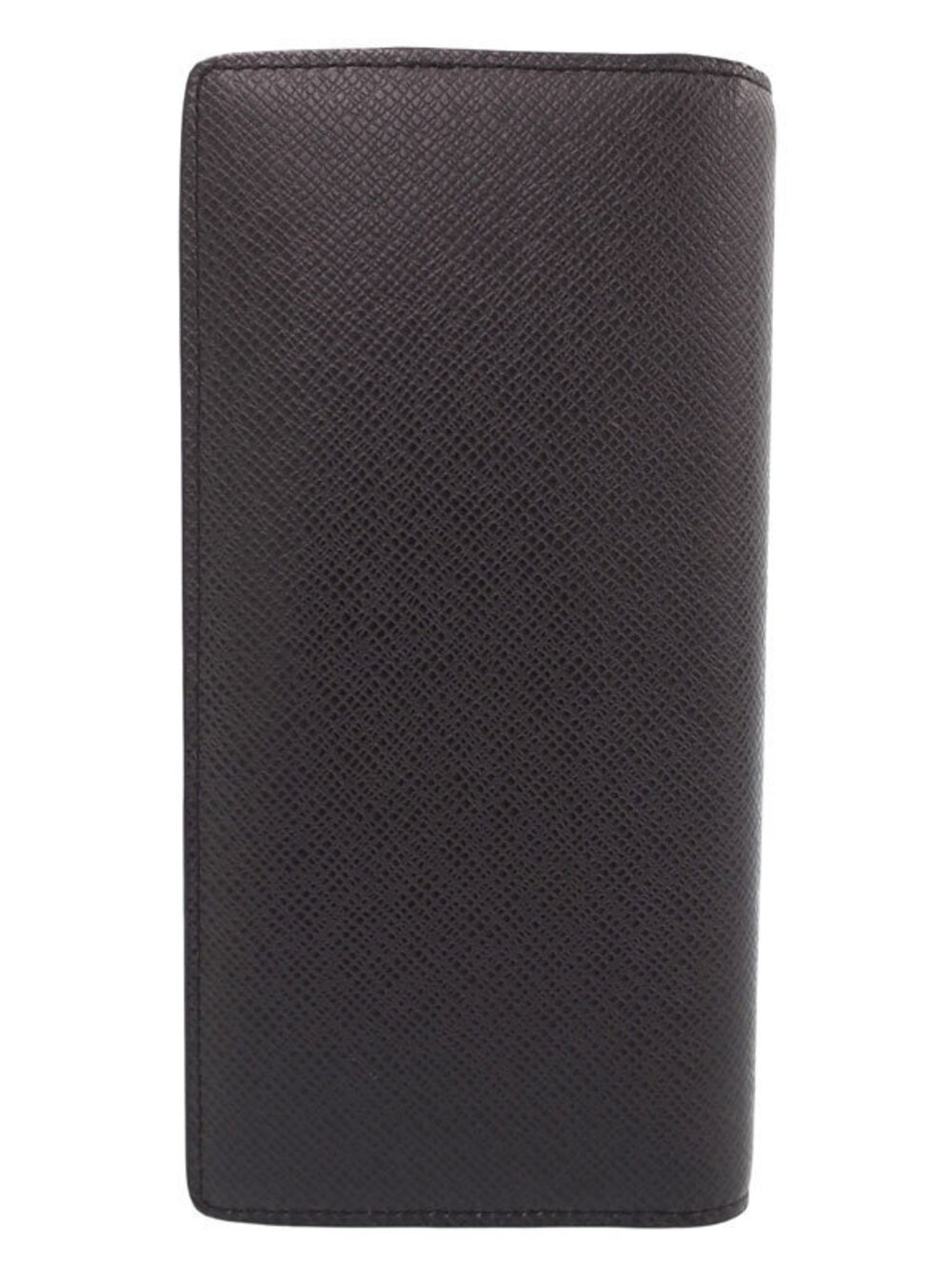 Louis Vuitton Bi Wallet Portefeuille fold Long Brazza Black